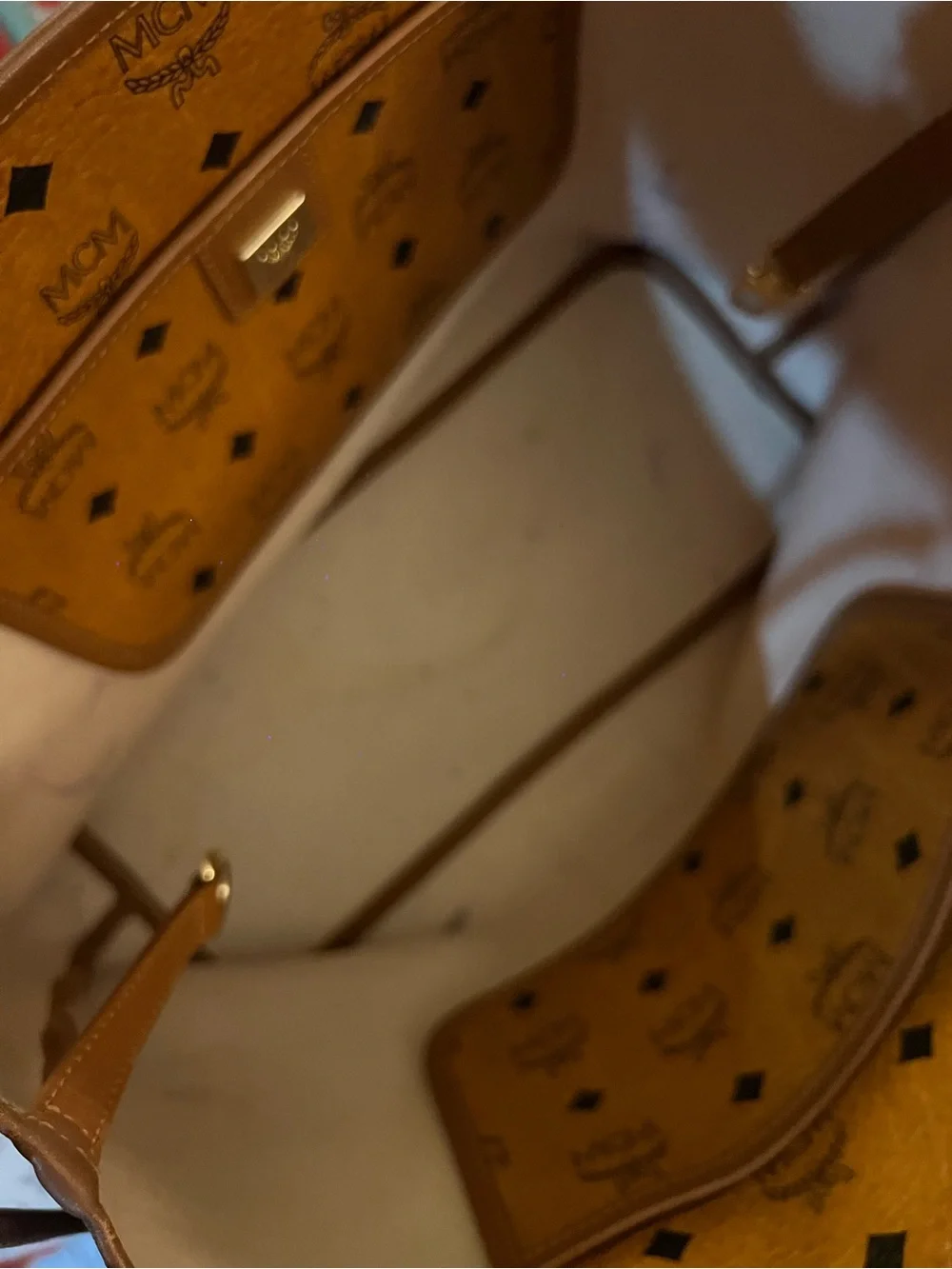 MCM gold tone